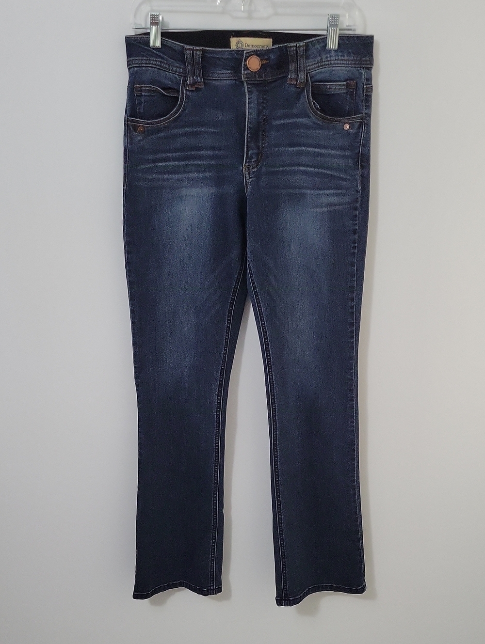 Democracy "Ab" technology Dark Wash Jeans, Size 8